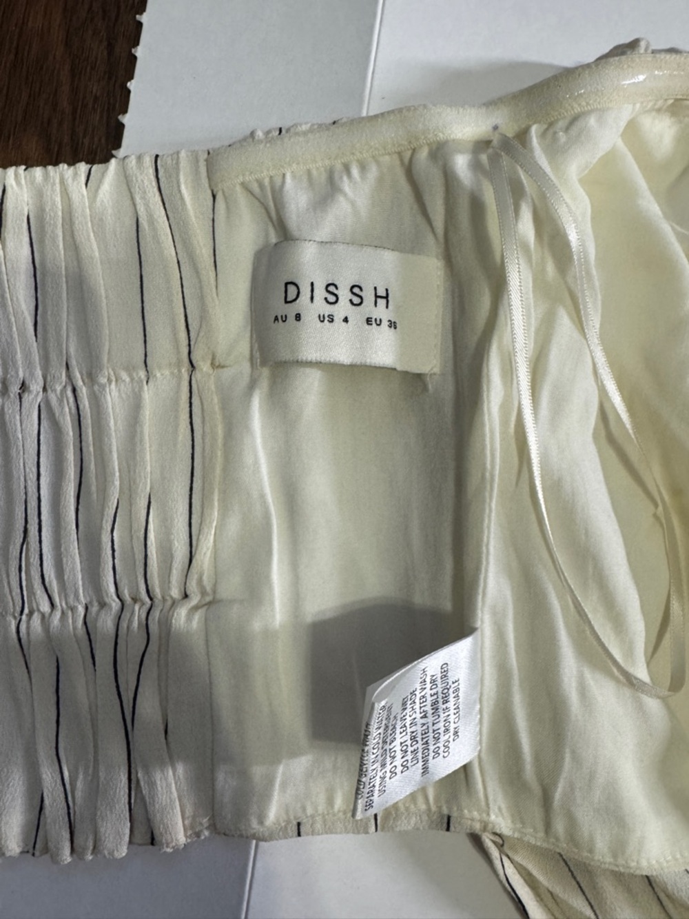 DISSH Ace Stripe Scarf Top - Picture 4 of 7